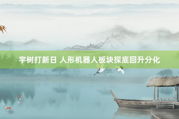 宇树打新日 人形机器人板块探底回升分化