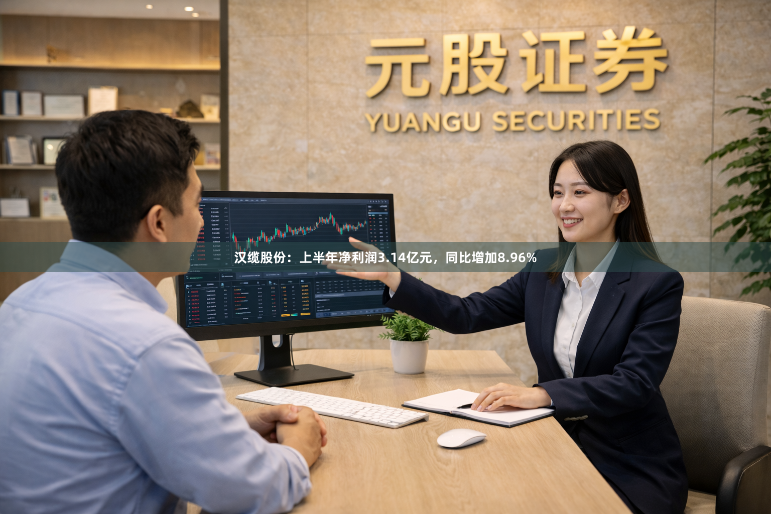 汉缆股份：上半年净利润3.14亿元，同比增加8.96%