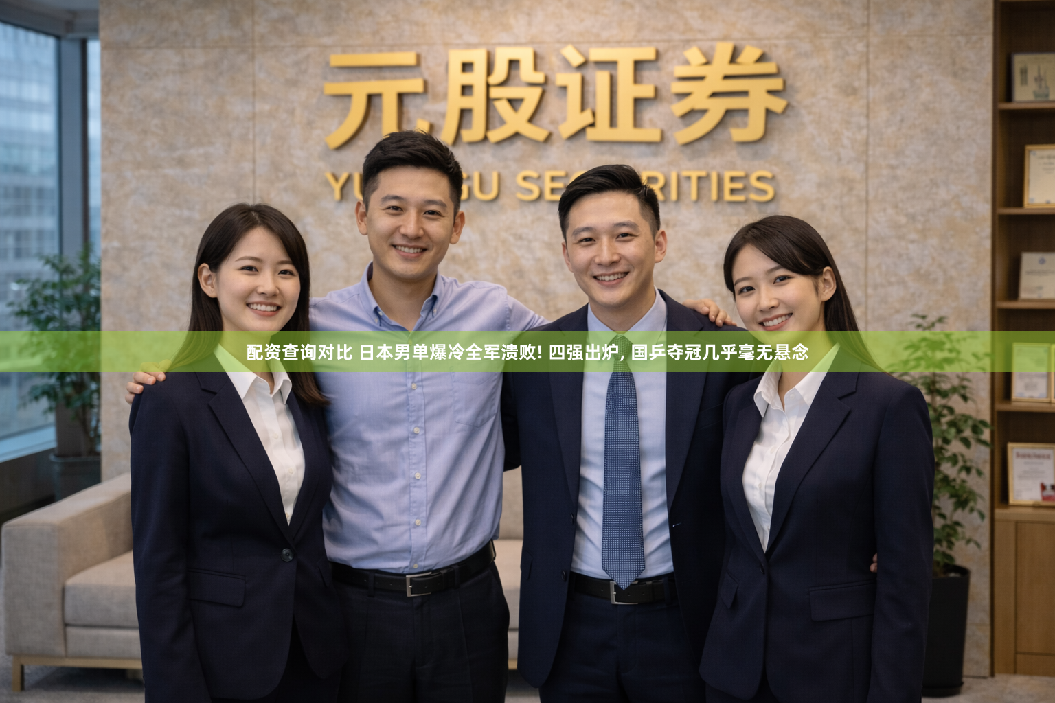 配资查询对比 日本男单爆冷全军溃败! 四强出炉, 国乒夺冠几乎毫无悬念